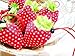 Reusable Shopping Tote Bag - Folded into a Strawberry - Royal Blue