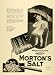 1919 Ad Morton Table Salt Spice Condiment When it Rains it Pours Slogan Child - Original Print Ad
