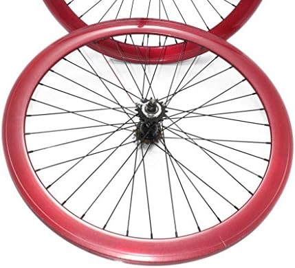 Freedom 700C *REAR ONLY* 50MM Fixie - Fixed Gear - Maroon