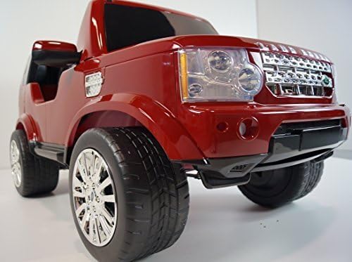 New 2015 Licensed Land Rover Discovery 12v Kids Ride on Car Power Wheels with Remote Control - Red