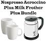 Nespresso 3192-US Aeroccino Plus Milk Frother Plus Bundle