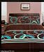 Dallas Chocolate Double Bedding Quilt Duvet Cover Covers
