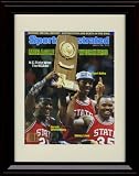 Framed "Miracle Workers" Sports Illustrated Autograph Print - NC State - 5/11/1983
