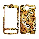 Premium - HTC Desire 6275 (CDMA) - Leopard Skin Rubberized Design - Facepla ....