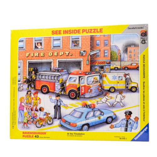パネルパズル　消防署