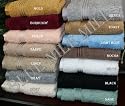 Blue Nile Mills 100% CERTIFIED Egyptian Cotton Bath Sheets -2 Pc Towel Set (34"x68")