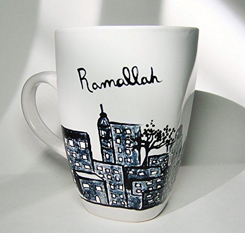 Ramallah Mug - Palestine Hand Painted Artwork