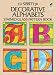 Decorative Alphabets Stained Glass Pattern Book (Dover Stained Glass Instruction)