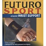 Futuro Sport Elastic Wrist Support, Adj, Black
