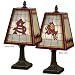 Arizona State Sun Devils Art Glass Table Lamp Image