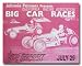 1964 Ascot Sprint Big Car Racing Program Poster Print