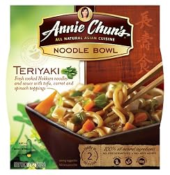Annie Chun's Teriyaki Noodle Bowl, 7.8-Ounce Bowls (Pack of 6)