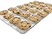 Goson Heavy Duty Stainless Stain Bakeware, Baking, Cooling, Oven Roasting, Broiler Rack, Half Size - 12in x 16.5in, Cross Wire, Compatible with Various Baking Sheets Oven Pans