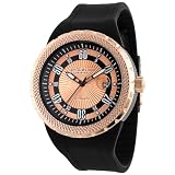 Stuhrling Original Men's 254.339614 Sportsman 'Florio' Automatic Rubber Strap Watch