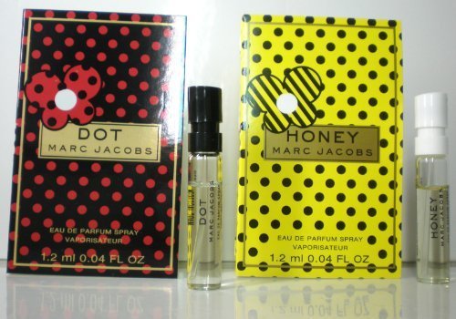 Marc Jacobs Dot & Honey EDP Spray Vials Duo Set (1.2ml/.04oz Each) *NEW RELEASE*