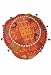 Rajasthani Traditional Decorative Multi Colored Patch with Heavy Embroidery & Mirror Work Ottoman or Stool (It Comes Unfilled)