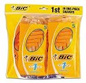 BiC 1 Sensitive Mens Single Blade Disposable Shaver 8 Packs of 5