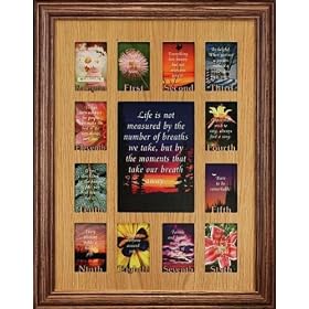 12x16 Laser Cut K-12 School Days Years Photo Picture Collage Light Medium Mat with ~... by JoyceBoyce.com