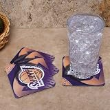 NBA Los Angeles Lakers 4-Pack Sublimated Logo Neoprene Coaster Set