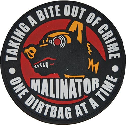 Malinator Police K9 Morale Patch