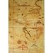 Rossi Antique Map of America New World - Gift Wrap Decoupage 40 by 28 inches