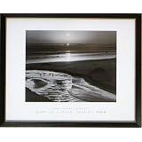 Framed Birds On A Beach Fiat Lux Ansel Adams Picture by 