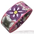Fashion Fimo Colorful Flowers Floral Bangle Womens Bracelet