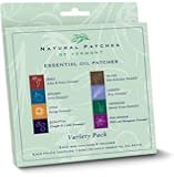 Natural Patches of Vermont - Aromatherapy Body Patch Essential Oil Blend Variety Pack - 8 Patch(es) Formerly Naturopatch