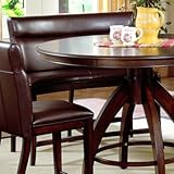 Nottingham Curved Counter Height Dining Bench - Hillsdale 4077-820