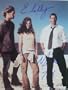 Lost Cast w/ Evangeline Lilly Matthew Fox & Josh Holloway 8x10 Signed Autographed Photo w/ Certificate of Authenticity
