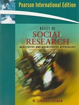 Basics of Social Research: Qualitative and Quantitative Approaches