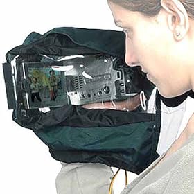 Kata CRC-18 Compact Rain Cover fits Mini-DV and Hi-8 camcorders.