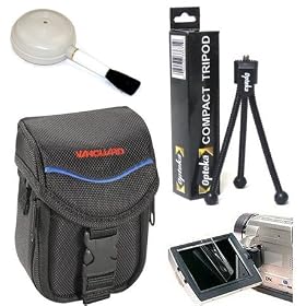 Digital Camera Deluxe Accessory Kit (Bag, Tripod, LCD Guard, Brush) for Canon A2000,... by Opteka