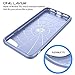 LUVVITT [Sleek Armor Slim Shock Absorbing Flexible Back Cover TPU Rubber Case Designed for Apple iPhone 7 Plus - Violet