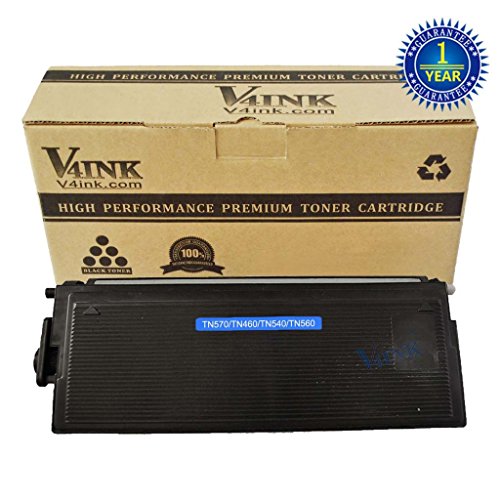 V4INK® New Toner Cartridge-Black Compatible with Brother TN560/TN570 for Printer HL-1650/1670/1850/1870/5040