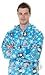 Footed Pajamas - Winter Wonderland Adult Hoodie Drop Seat Fleece