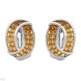 Earrings With 8.03ctw Genuine Length 16mm
