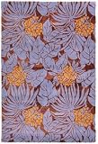 Safavieh Soho Collection SOH513A Handmade Lilac and Brown New Zealand Wool Area Rug, 8-Feet 3-Inch by 11-Feet