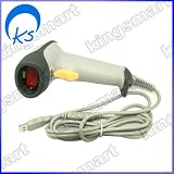 Wired Handheld USB Automatic Laser Barcode Scanner Reader With USB Cable