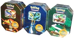Pokemon 2007 Holiday Tin Set of All 3 (Infernape, Torterra and Empoleon)