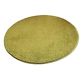 玄関マット　防塵 マット　円形　茶卓　 寝室 　カーペット　フロアマット 　ベッドブランケット　１ｍ