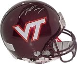 Michael Vick Virginia Tech Hokies Autographed Pro Helmet