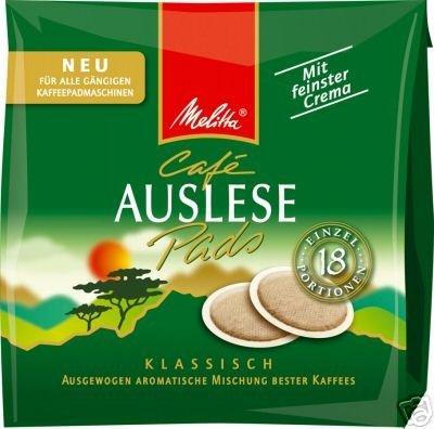 Kaffeepads Cafe AUSLESE rund für alle gängigen Kaffeepadmaschinen