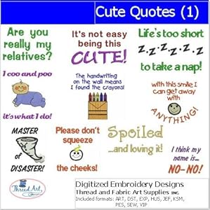Download Embroidery Sayings Designs for Sale