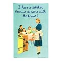 I Have a Kitchen Linen Tea Towel