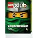 Lego Club Magazine, January - February 2012 Featuring Who Is the Green Ninja Peel It Surprise, Lego Dc Universe Super Heroes Comic W/list of Heroes & Villans As Well; and Also Lego Harry Potter, Star Wars Comic & New Figures & Dino Strike Quize