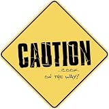  CAUTION : COOK ON THE WAY  CROSSING SIGN