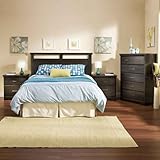 South Shore 3177-SET Versa Ebony Romance Bedroom Collection
