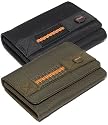 GENUINE REEBOK NYLON CANVAS / VINYL LEATHER LIKE TRIFOLD WALLET WITH COIN POUCH