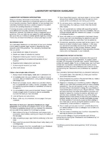 Image #4 of BookFactory® Lab Notebook